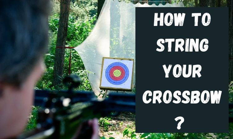 How to string your crossbow